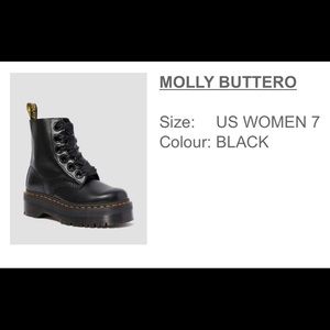 dr. martens platform molly ribbon laces